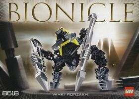LEGO RORZAKH 8618 Set Bionicle Vahki figure 100% Complete