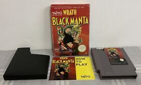 Nintendo Nes Wrath Of The Black Manta
