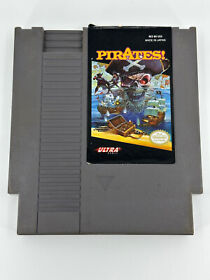 Pirates Nintendo NES Authentic Tested Cartridge Only 3 Screw