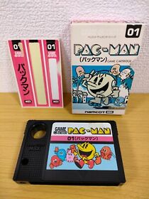 PAC MAN MSX namcot Japan Import with box Cartridge