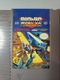 BIONIC COMMANDO Nintendo NES Game Vintage Capcom