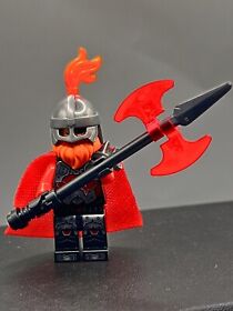 LEGO Evil Knight King Minifigure Armor Castle Kingdoms Dungeons & Dragons 7094