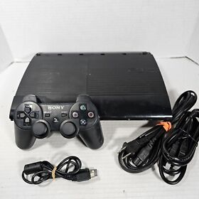 Sony Playstation 3 Super Slim PS3 CECH-4001C Console Bundle