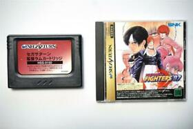 Sega Saturn The King of Fighters 97 with RAM Japan SS game US Seller