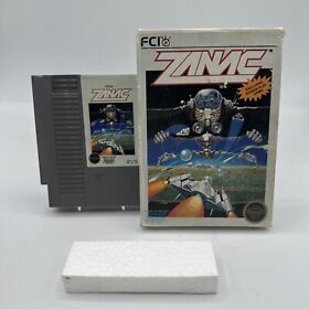 Zanac for Nintendo NES No Manual W/ Box Protector