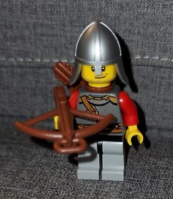 Lego Minifigure -- Castle / Kingdom --  7952 -- Lion Knight With Crossbow