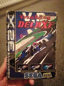Virtua Racing Deluxe - Sega MegaDrive 32X - With Manual - PAL