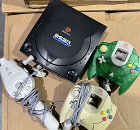 SEGA Dreamcast Console Black With 14 Games