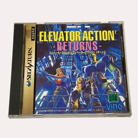 Elevator Action 2 Returns Bing Sega Saturn NTSC-J From Japan Used