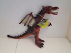 Animal Planet Giant RED Dragon medieval action figure 18