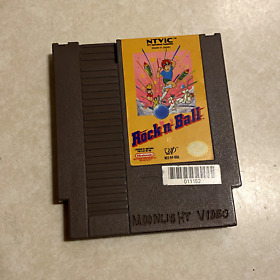 Rock 'n' Ball (Nintendo Entertainment System, 1990) NES Cartridge Only - Tested