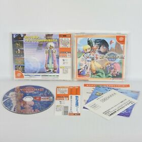 Dreamcast SHINKI SEKAI EVOLUTION 2 GOOD * 2872 Sega dc