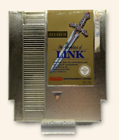 NINTENDO ENTERTAINMENT SYSTEM - NES ZELDA II THE ADVENTURE OF LINK - GUT!