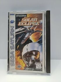 Solar Eclipse Sega Saturn 1995 Complete In Box Video Game 