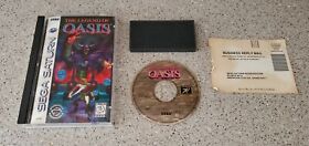 The Legend of Oasis Sega Saturn CD Video Game Complete Case & Manual CIB Lot !!
