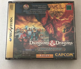 Sega Saturn video game Dungeons Dragons Collection Japan SS Used F/S