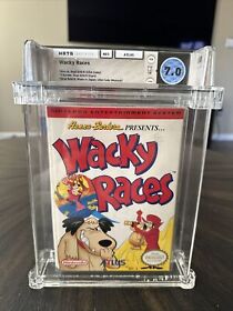 Wata Graded Nintendo NES Game Wacky Races CIB Complete In Box Graded 7.0