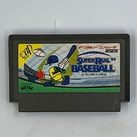 Super Real Baseball '88 Original Famicom FC Japan Import US Seller