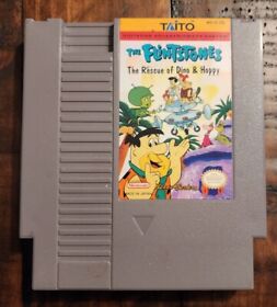 CARRO auténtico The Flintstones: The Rescue of Dino & Hoppy para Nintendo NES
