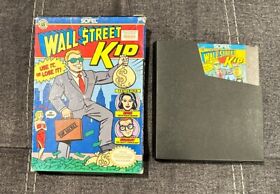 Wall Street Kid Nintendo NES ~ In Original Box! ~ Works Great! ~ Fast Shipping!