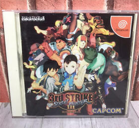 Used Capcom 2000 Street fighter 3 III 3rd strike Sega Dreamcast Retro from Japan