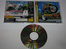 Manx TT Super Bike Sega Saturn Japan import US Seller
