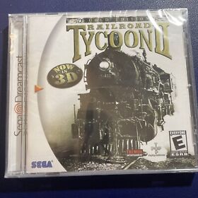 Railroad Tycoon II 2: Gold Edition (Sega Dreamcast) BRAND NEW FACTORY SEALED