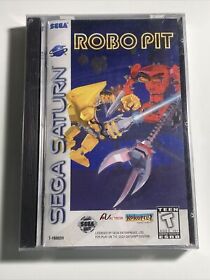 FACTORY SEALED Robo Pit (Sega Saturn, 1996) Brand New with case protector
