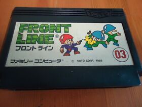 Famicom FRONT LINE Cartridge Only Nintendo fc