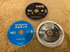 Wii Game Lot For Nintendo Wii Parts/repair Don’t work!!