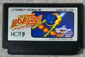 VG++ OVER HORIZON CARTRIDGE FC Nintendo Famicom NES NTSC-J Japan
