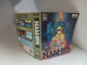 OFFICIAL SNK NEO GEO AES NAM 1975  PAPER INSERT ONLY (NO GAME ,BOX ,MANUAL) #L19