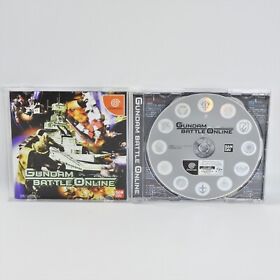 GUNDAM BATTLE ONLINE Dreamcast Sega dc