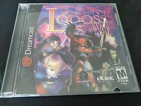 Record of Lodoss War (Sega Dreamcast, 2001)-Complete
