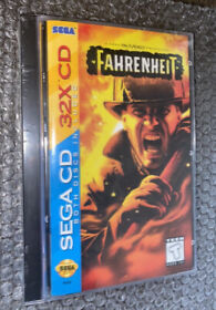 Fahrenheit BRAND NEW FACTORY SEALED! Sega 32X/Sega CD 1995 USA Variant Release