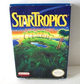 StarTropics Box Only NO GAME Nintendo NES Empty Original Star Tropics 1