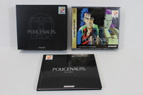 Policenauts Limited Edition W/ Booklet Konami Kojima SEGA Saturn SS Japan Import