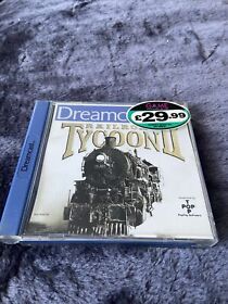 Railroad Tycoon II - Sega Dreamcast PAL - Complete, Game, Manual, CIB