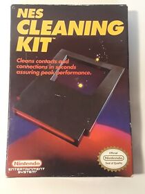 Nintendo NES Official Cleaning Kit 1989 Boxed Used.