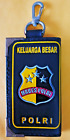 Indonesia National Police Key Chain Keychain Case Trifold Wallet Mabes Polri