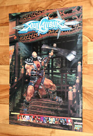 1999 Soulcalibur / Shadow Man Dreamcast PS1 N64 Vintage Rare Poster 56x40 cm