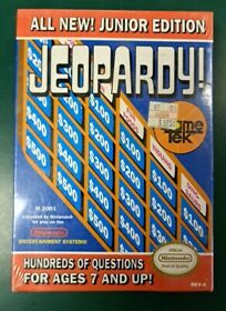 NES Nintendo Game JEOPARDY! JUNIOR EDITION - NEW & Factory Sealed with H-Seam!