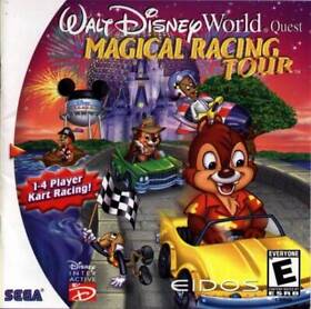 Walt Disney World Magical Racing Tour - Dreamcast Game