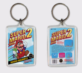 Super Mario Bros 2 Nintendo Nes Porte-Clés Porte-Clé