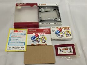 [VG++]Dr. Mario Game Boy Advance GBA Japan import Ver Famicom mini