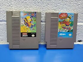 The Simpsons, Bart Simpson - NES 2-Pack space mutants,bart vs the world