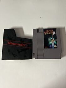 Dragon Warrior IV 4 (Nintendo NES, 1992) Cartridge Only - Tested & Working