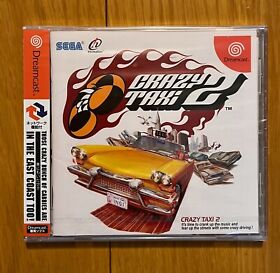 Crazy Taxi 2 Dreamcast Japan New! Sealed