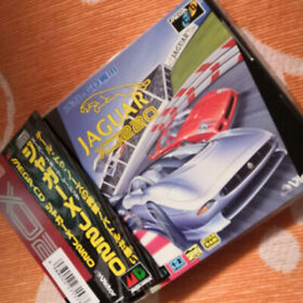 SEGA GENESIS Mega Drive CD software (Mega CD) Jaguar XJ220 SEGA with obi japan