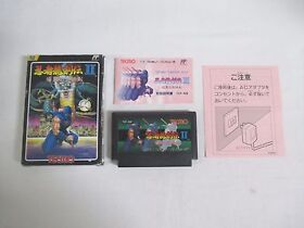 NINJA RYUKENDEN 2 -- Boxed. Famicom, NES. Japan game. Work fully. 10722